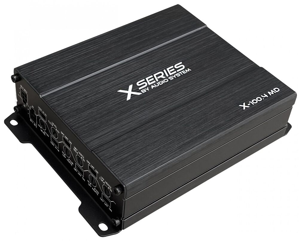 Audio System X-100.4 MD - Digital Verstärker - 4x 150/100 Watt @ 2/4 Ohm - Auto