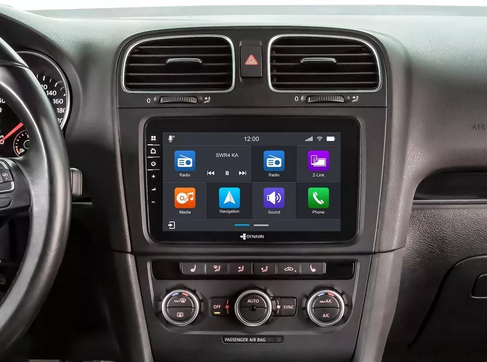 Dynavin D8-V8 Premium 160 GB  Passat B7 1-DIN Navigationssystem für VW/Skoda/Seat 